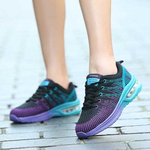 Outdoor Sport Shoes Woman Sneakers Female Running Shoes Breathable Light Lace-Up chaussure femme Women fashion Sneakers