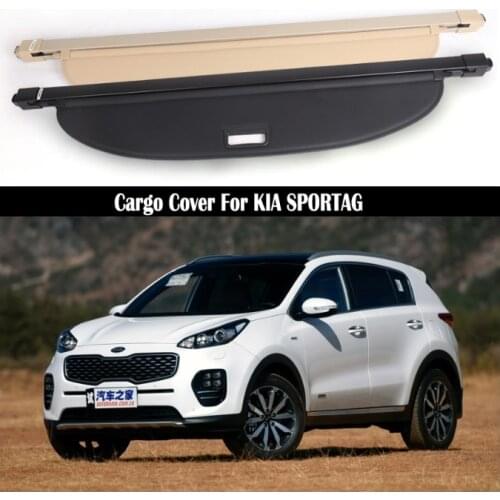 Rear Cargo Cover For KIA SPORTAG 2016 2017 2018 2019 privacy Trunk Screen Security Shield shade Auto Accessories