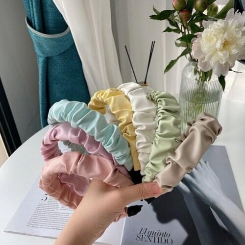 2021 New Sale Korea Cute Female Hair Accessories Sweet Elegant Hairband Wash Face Makeup Headband Womens Headdress Hair Hoop