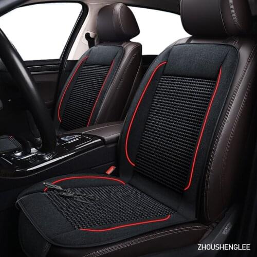 ZHOUSHENGLEE12V Seat ventilation 1pc car seat cover for Isuzu all models D-MAX mu-X summer Pad Cushion