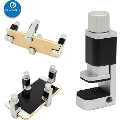 Universal Adjustable Aluminum Clip Fixture for iPhone/iPad/Samsung/Sony LCD Display Screen Fastening Clamp Repair Shaped Fixing