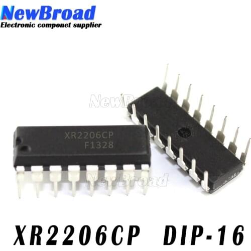 5PCS XR2206CP DIP16 XR2206 DIP 2206CP DIP-16 new and original IC