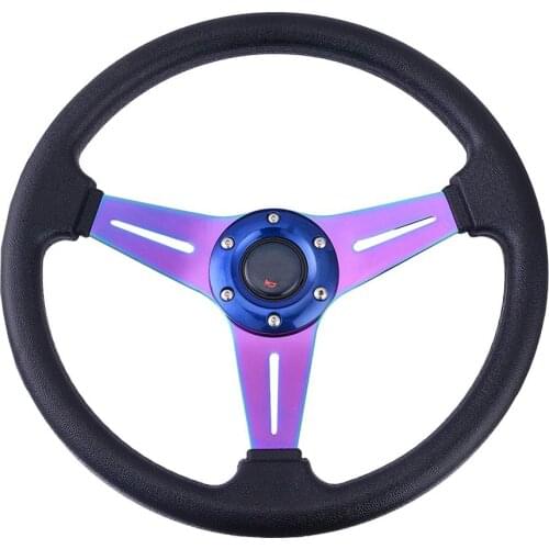 Aluminum Car Steering Wheel Racing Steering Wheels Styling Automobile Interior Replacement Sports Drifting Wheel 1 Piece 5 Types