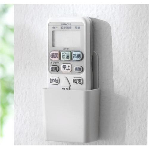 Hot sale Remote controller holder Box Makeup Organizer Wall type Air Conditioner storage box Wall Mount TV Conditioner box