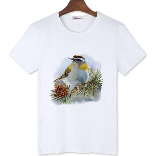 BGtomato beautiful bird printing shirts mens short sleeve casual t-shirt cheap sale brand tops hip hop summer t-shirt