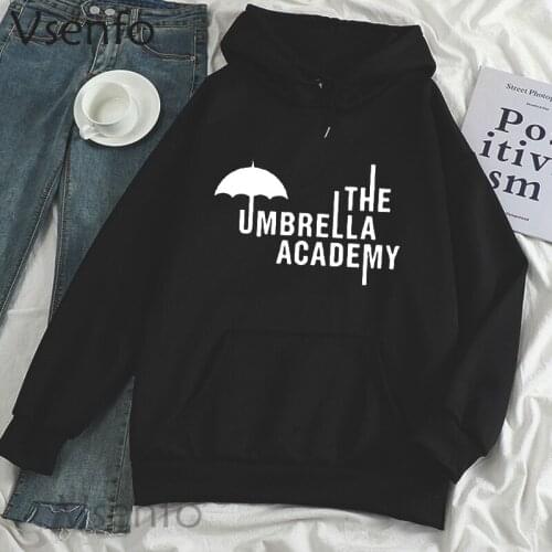 The Umbrella Academy Oversized Hoodie Womens Clothing Harajuku Women Letter Printed Sweatshirt Pullovers Winter Warm Streetwear