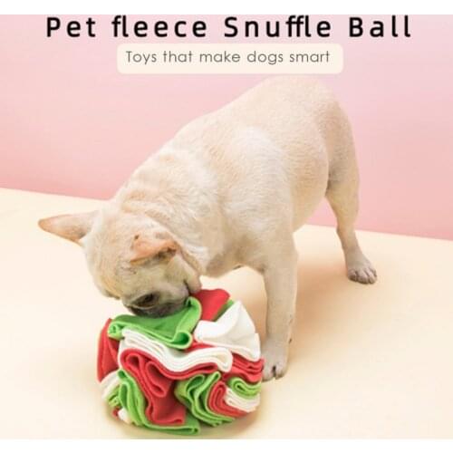 Dog Snuffle Ball Mat for Taking A Rest Sniffing Training Blanket Detachable Pads Puzzle Pet Toy