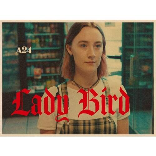 Lady Bird Movie Greta Gerwig Film Saoirse Ronan DIY 11CT Embroidery Cross Stitch Kits Craft Needlework Set Printed Sale