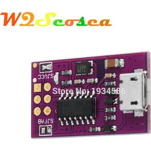 Mico USB Tiny AVR ISP Downloader 5v ATTINY 44 USBTinyISP Programmer Modules Supports ATTiny45 ATTiny85 For Arduino Bootloader