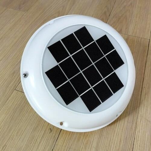 Rechargeable Solar Roof Vent Exhaust Ventilator 120mm Intake fan Used For Caravans Boats Green House RV Motorhome