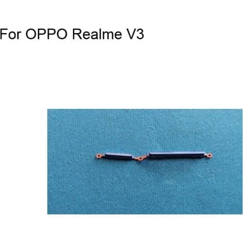 1 SET For OPPO Realme Q2i Power On Off Button + Volume Button Side Buttons Set Repair Parts For OPPO Realme Q 2i