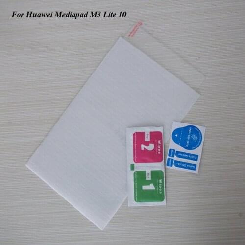 10.1'' Protective Glass Film For Huawei Mediapad M3 Lite 10 Tempered Glass Screen Protectors 100PCS/Lot