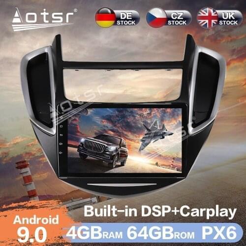 Aotsr Android 9 4+64G Car Radio Player GPS Navigation DSP For Chevrolet Trax Chevrolet tracker Auto Stereo Video HD Multimedia