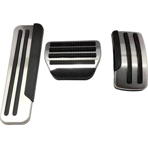 Car Pedal Cover For Infiniti QX60 QX80 2014 2015 2016 AT/MT NO Drilling Stainless Steel Fuel Brake Clutch Pedal Pads Car Styling