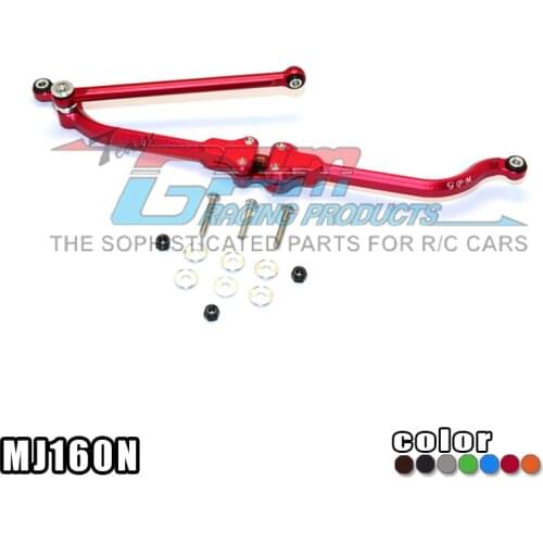 GPM ALUMINIUM ADJUSTABLE STEERING LINK For AXIAL SMT10 GRAVE DIGGER AX90055 RC Upgrade