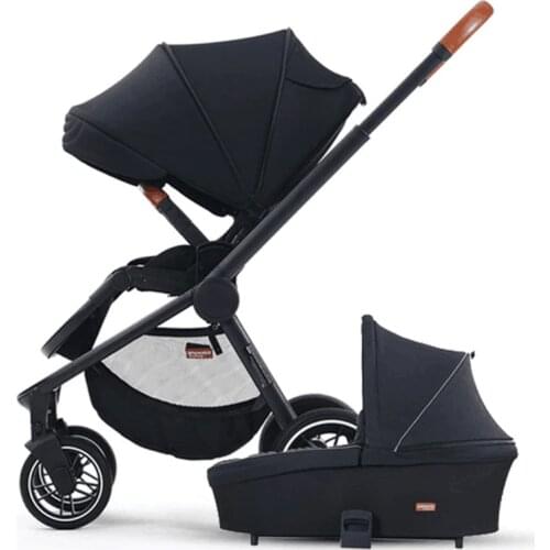 Kidsworld Baby Newborn light stroller high landscape quality carriage can sit two-way with super comfortable sleeping basket