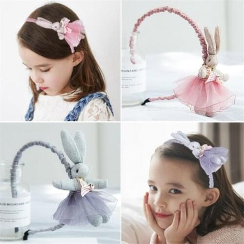 Cute Cartoon Rabbit Hairband For children Girls hair head bands hoops Accessories Exquisite Princess Headband Headwear headdress