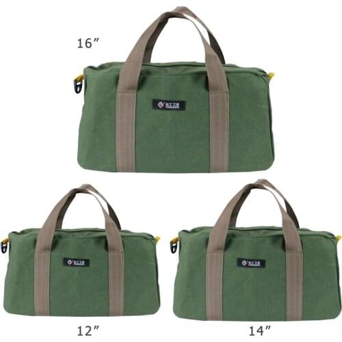 Multifunction Waterproof Oxford Canvas Carry Bag For Hand Tool Storage Portable Pliers Metal Tools Kit Parts Hardware Organizer