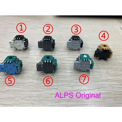 50pcs for Playstation 4 PS4 Controller Original ALPS 3D Analog Sensor Module 3D Joysticks Replacement for PS3/Xbox one/Wiiu