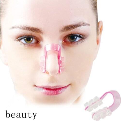 Nose Up Lifting Shaping Bridge Massager Straightening Nose Shaping Orthotics Clip Beauty Slimming Massager Beauty Corrector