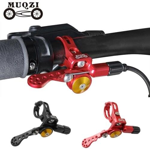 MUQZI MTB Road Bicycle Dropper Post Seatpost Adjust Seat Post Drop Mechanical Remote Control Lever Universal Shifter 22.2/24mm