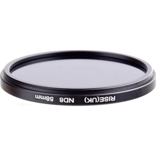 RISE(UK) 58 mm Neutral Density ND8 Filter FOR ALL Camera lens