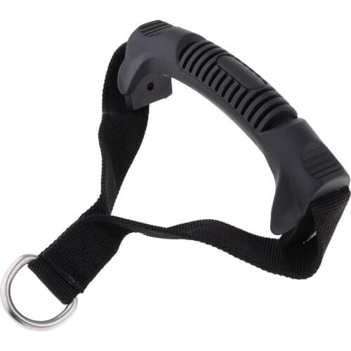 Grip Pull Webbing Handlebar Attachment Resistance Band Gym Workout Accessory