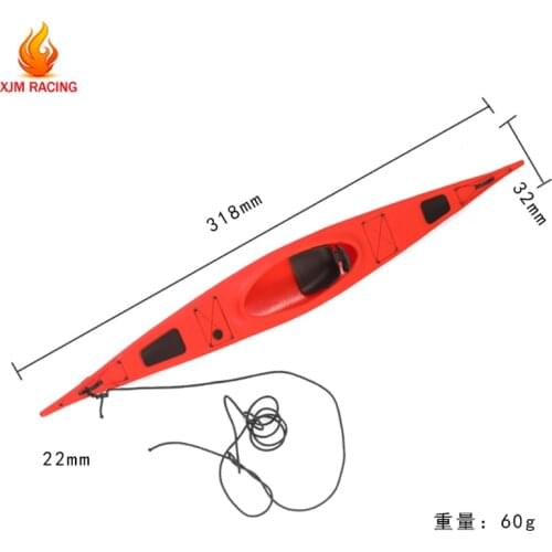 DIY Decorative Simulation Kayak Boat not include paddling FOR DJ TRX4 Ford Land Rover Defender Climbing Traxxas TRX4 RC Car