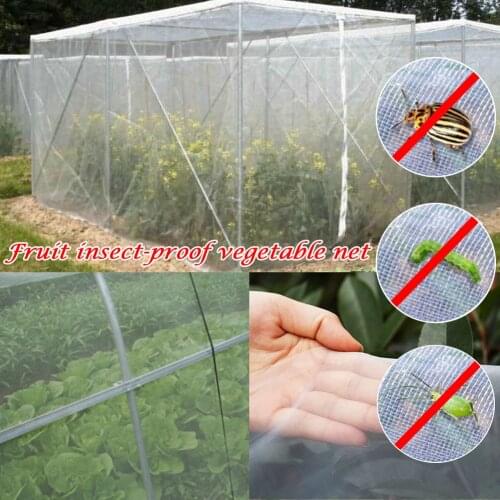 Insect Fly Bug Screen Garden Anti Mosquito Greenhouse Fruit Tree Vegetable Mesh Easily Carrying Part Eco-friendly Tool