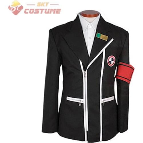 Anime Shin Megami Tensei Persona 3 Gekkoukan School Jacket Coat Shirt Halloween Cosplay Costume Full Set