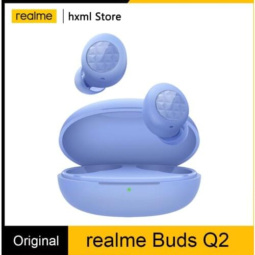 Realme Buds Q2 Wireless Earbuds TWS Earphones 20 Hours Playback Noise Cancellation Ipx4 Water Resistant Headphones