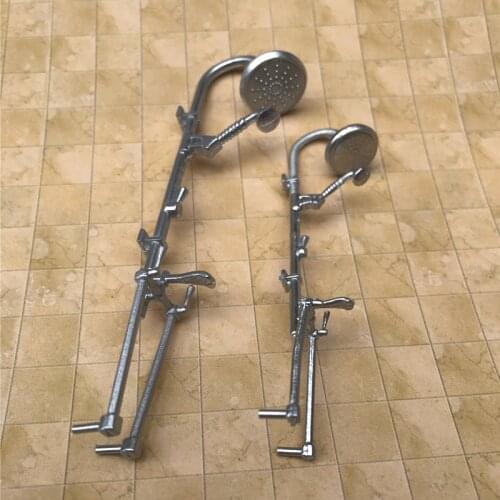 1Pc 1:12 Dollhouse Miniature Bathroom Faucet Bath Shower Faucet Bath Shower Model Toys