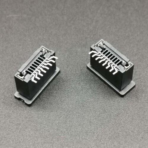 10pcs/lot For iphone Female socket for lightning headset dedicated H6.5 SMT