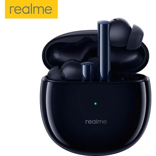 Realme Buds Air 2 ANC Wireless Earphones 88ms Super Low Latency 25hrs Playback Game Music Sports Bluetooth Headphones Real Stock