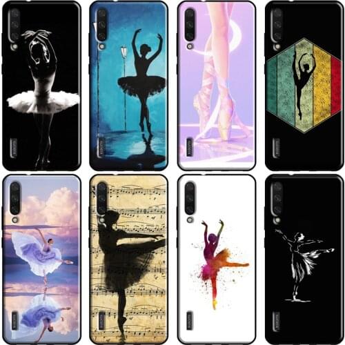 Ballerina Dance Ballet Girl Cover For Xiaomi Mi 11 9T 10T Pro Mi A1 A2 A3 Note 10 Lite Case For POCO M3 F2 Pro X3 Fundas