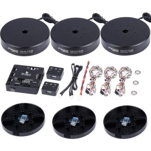 Iflight Ipower AlexMos 32 BIT BGC with GM110-8 150T brushless gimbal motor with AS5048A Encoder System Combo Set For 5D2 / 5D3