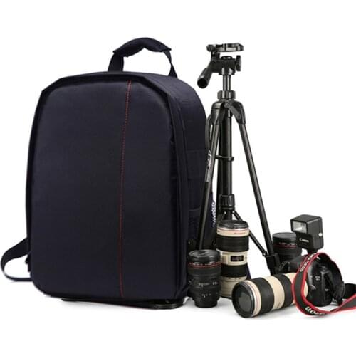 2021 NEW Waterproof DSLR SLR Camera Soft Case Bags Backpack Rucksack For Canon Nikon Sony