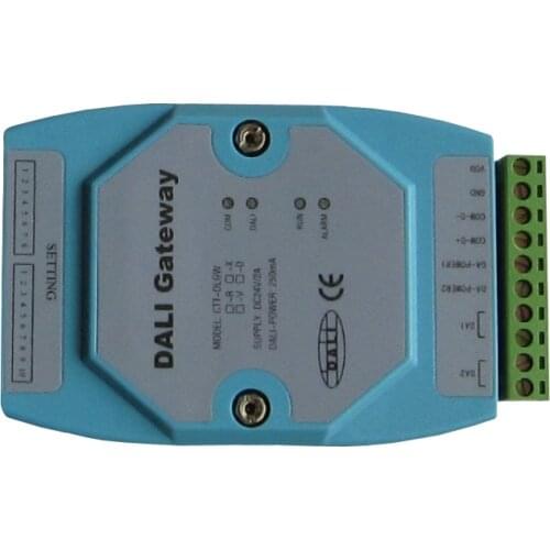 DALI Gateway RS485 to DALI MODBUS to DALI DALI Gateway HMI PLC DALI gateway with RS485 interface