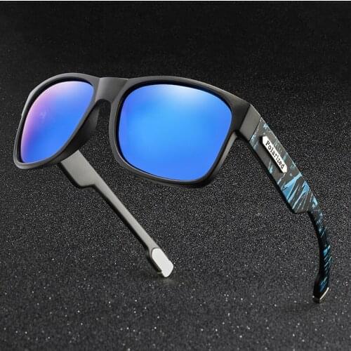 Polarized Sunglasses Men Printing Frame Fashion Mirror Driving Fishing Polaroid Sun Glasses for Men Male UV400