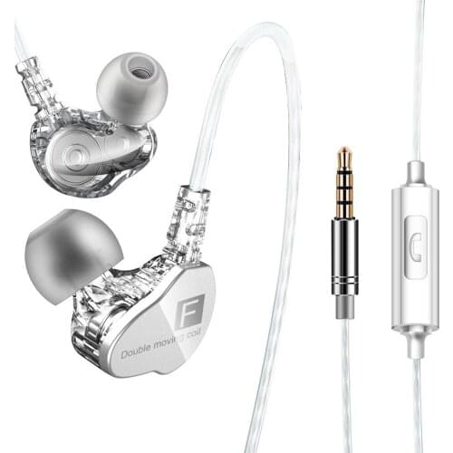 Sport Headset Wired earphones with microphone 3.5mm with wire Headphones for smartphone Surrounding headset waterproof corded