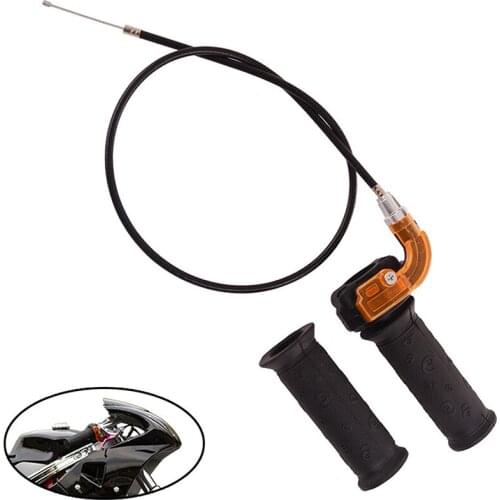 1 Set Twist Throttle Accelerator 3 Stage Grip Cable For 47cc 49cc Mini Dirt Motorbike Accessories