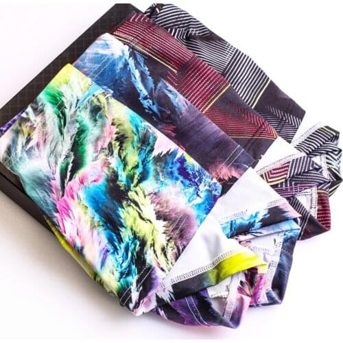 4pcs/Lot New Sexy Underwear Men Boxer Mens Underpants Man Printed Penis Boxers Cuecas Masculina Boxershorts HT051