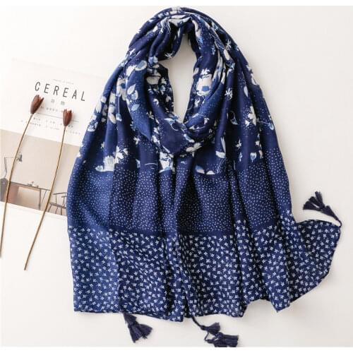 Autumn Women Fashion Polka Dot Scarf High Quality Designer Shawls and Wraps Yellow Black Pashmina Foulards 180x90cm Muslim Hijab