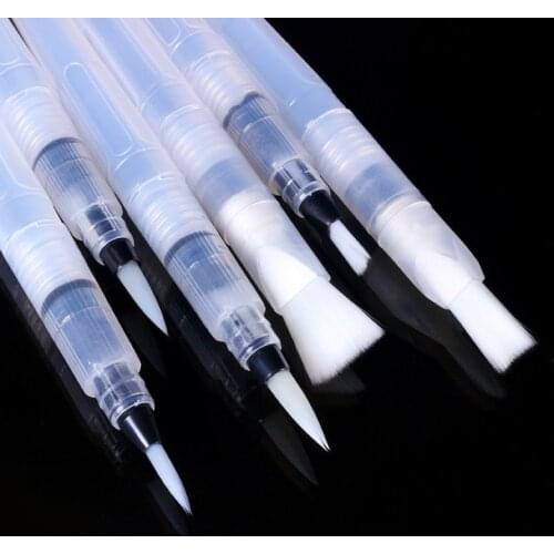 1pcs Portable Art Marker Water Color Brush Pencil Soft Watercolor Brush Pen for Beginner Painting Drawing Art Supplies