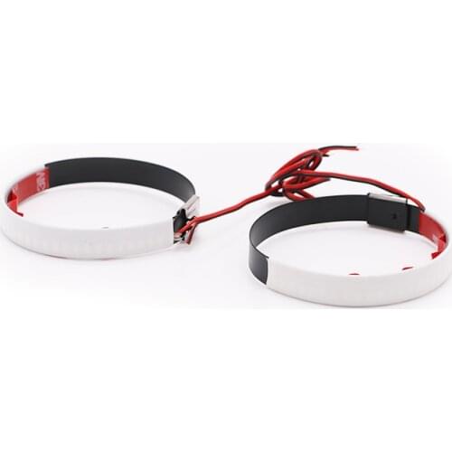 2x Motorcycle Car SMD LED Strip Light Fork Turn Signals Indicator Light Lamp 12v Dual Sport bike Cruiser Bobber Chopper Touring