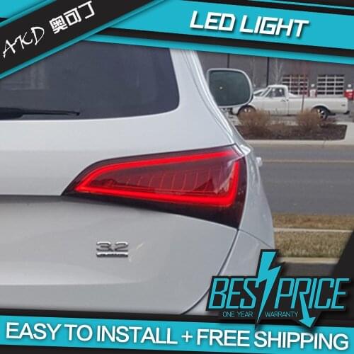 Car Styling Case for Audi Q5 2009-2015 Taillights Tail lights LED Tail Lamp Rear Lamp DRL+Turn Signal+Brake+Reverse