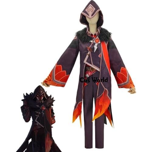 Genshin Impact Fatui Agents Fatui Enemy Uniform Outfit Games Cosplay Costumes