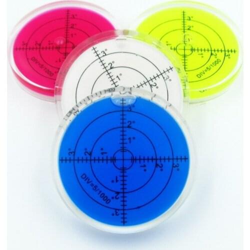 Hot Sale! High Quality 60*12mm Graduated Universal Level Bubble Basic Bead Spirit Level Measuring Instruments 1 Piece