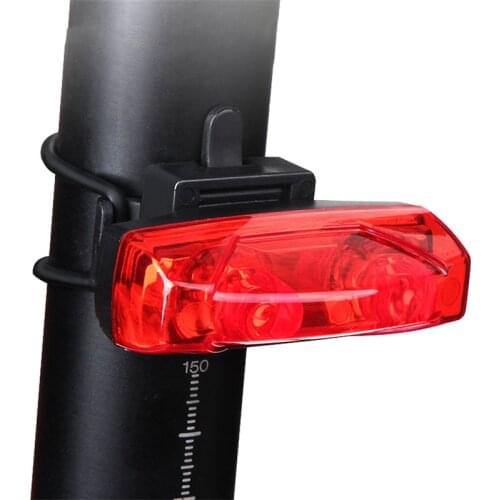 Bike Tool Bicycle Lights Induction Tail Light Bike Bicycle Warning Lamp Magnetic Power Generate Taillight