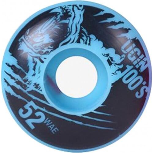 40%HOT4Pcs 52*30mm Outdoor Polyurethane Four-wheel Double Rocker Skateboard Wheels